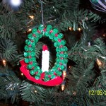 bead kit candle wreath