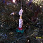 bead kit candle - white