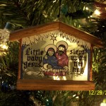 nativity stain glass